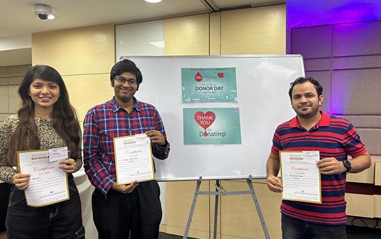 Blood Donation at 63Moons