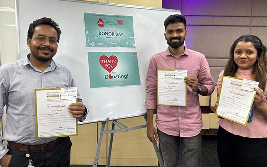 Blood Donation at 63Moons