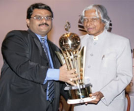Jignesh Shah Image With APJ Abdul Kalam || Jignesh Shah Awards