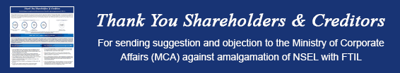 Thank you Shareholders